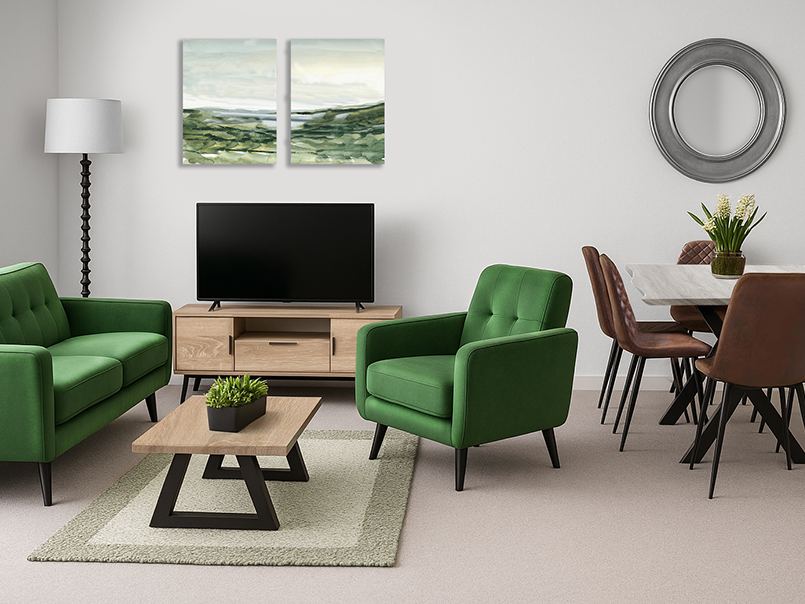 Lifestyle interior render