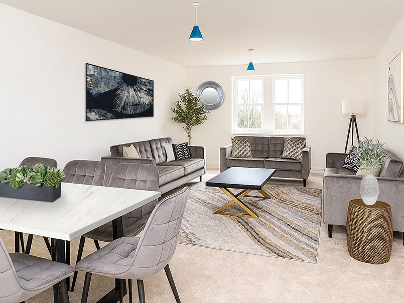 Lifestyle interior render