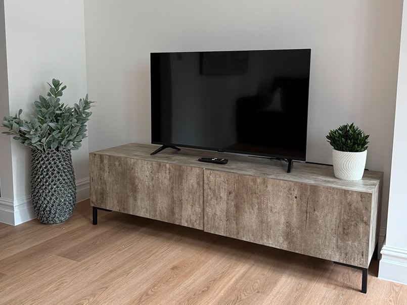 Styled living and lounge space
