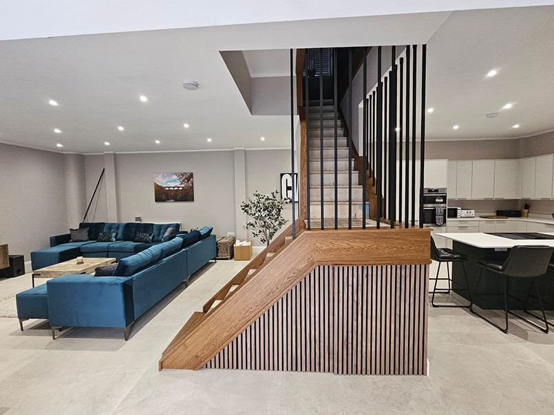 Styled living and lounge space
